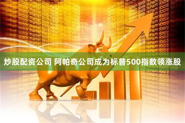 炒股配资公司 阿帕奇公司成为标普500指数领涨股
