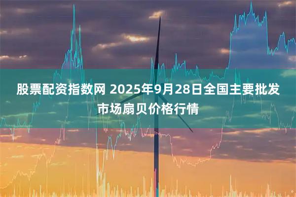 股票配资指数网 2025年9月28日全国主要批发市场扇贝价格行情